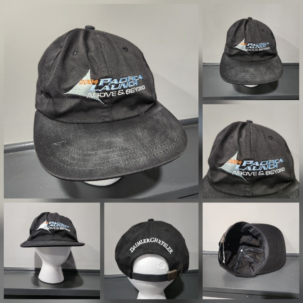 VTG Y2K 2004 Pacifica Launch‎ Daimler Chrysler Above And Beyond Promo Hat Cap